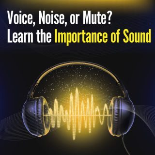 Voice, Noise, or Mute? Learn the Importance of Sound
